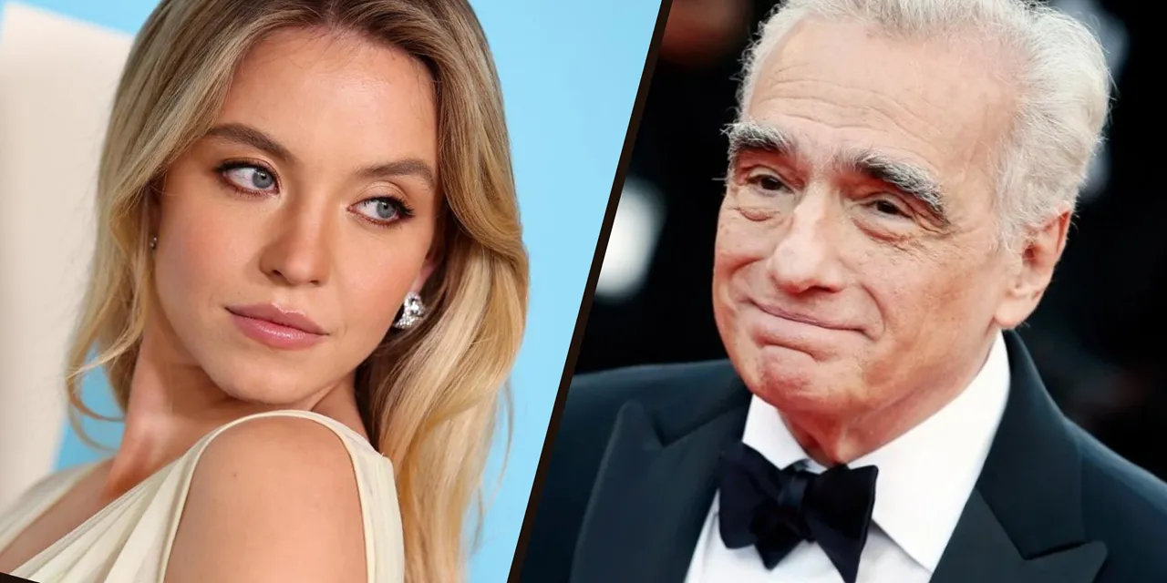 Sydney Sweeney y Martin Scorsese