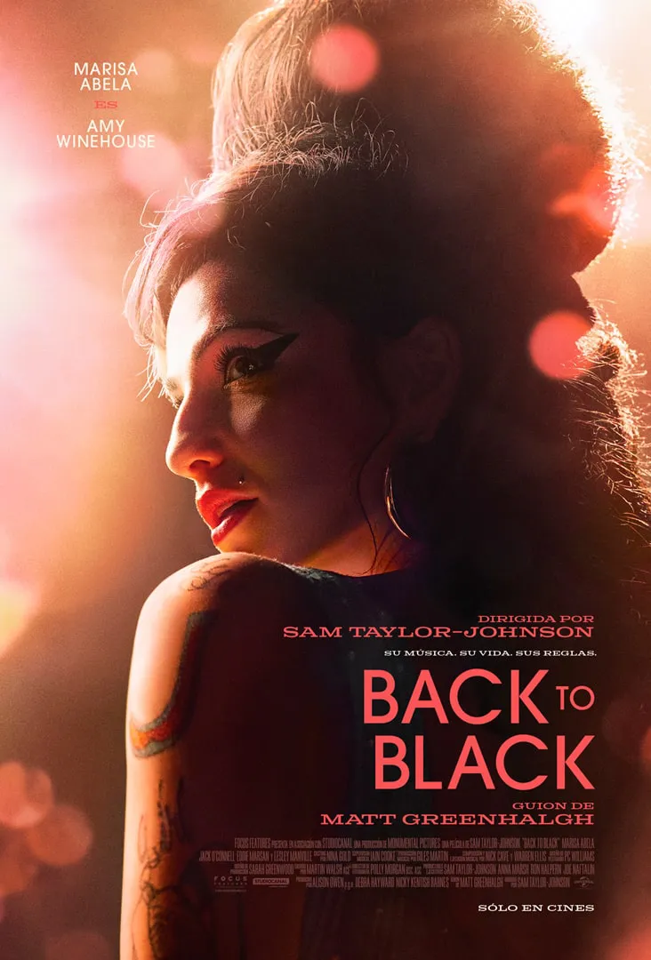 Back to Black Póster Estreno Chile