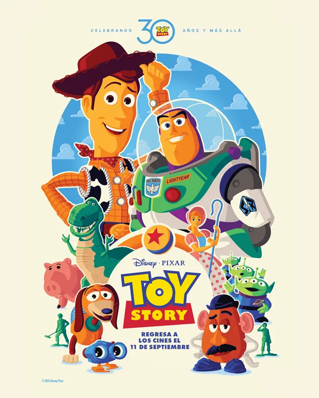 TOY STORY ya está de regreso en los cines. TOY STORY ya está de regreso en los cines.