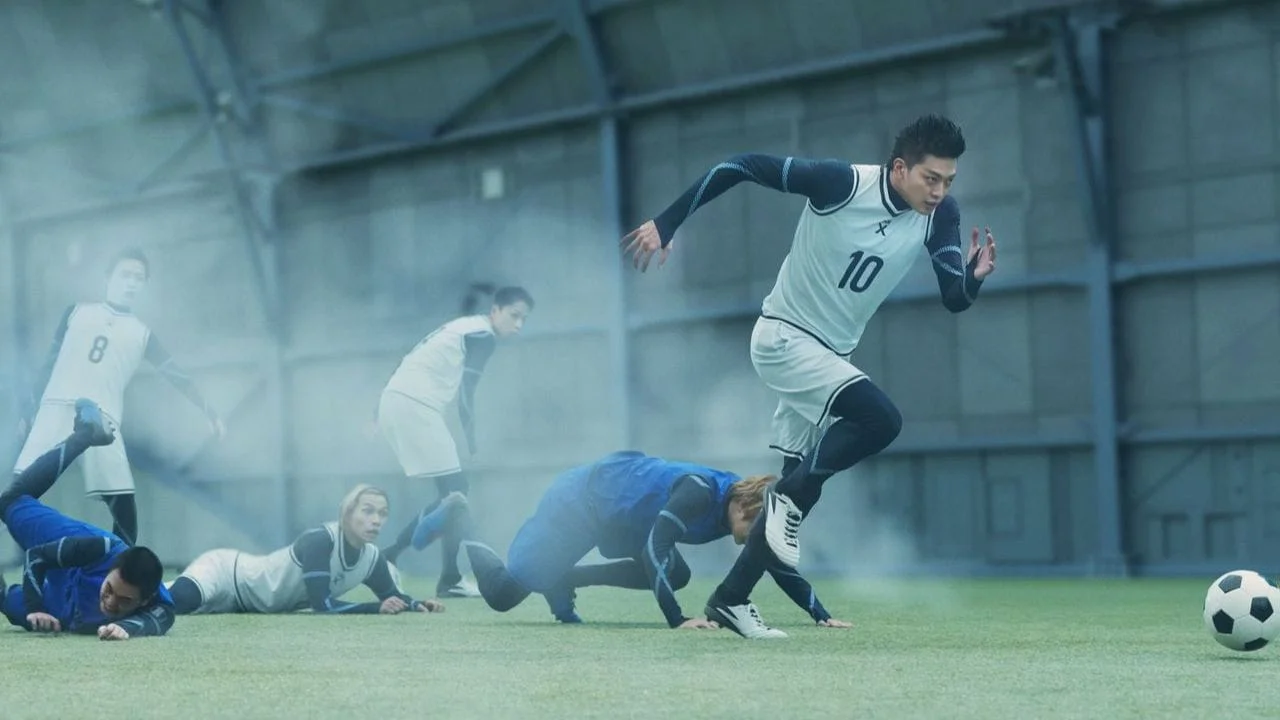 Captura de Keisuke Higashi en Blue Lock