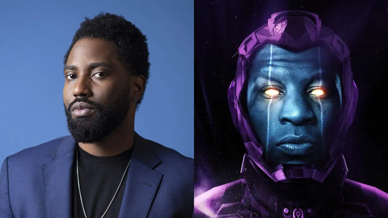 John David Washington como Kang el conquistador