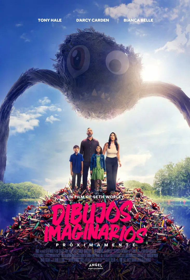 Dibujos Imaginarios Poster Estreno Chile