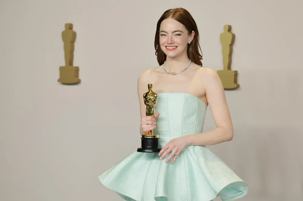Emma Stone Ganadora Mejor Actriz Premios Óscar 2024 