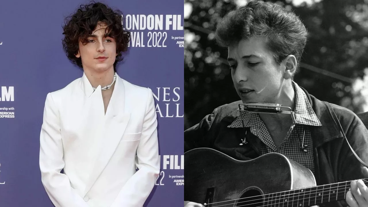 Timothée Chalamet película de Bob Dylan