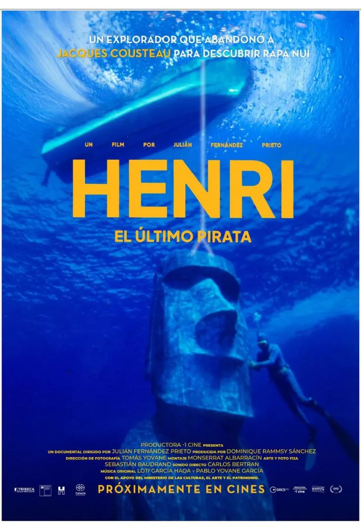 Henri el último pirata Póster Estreno