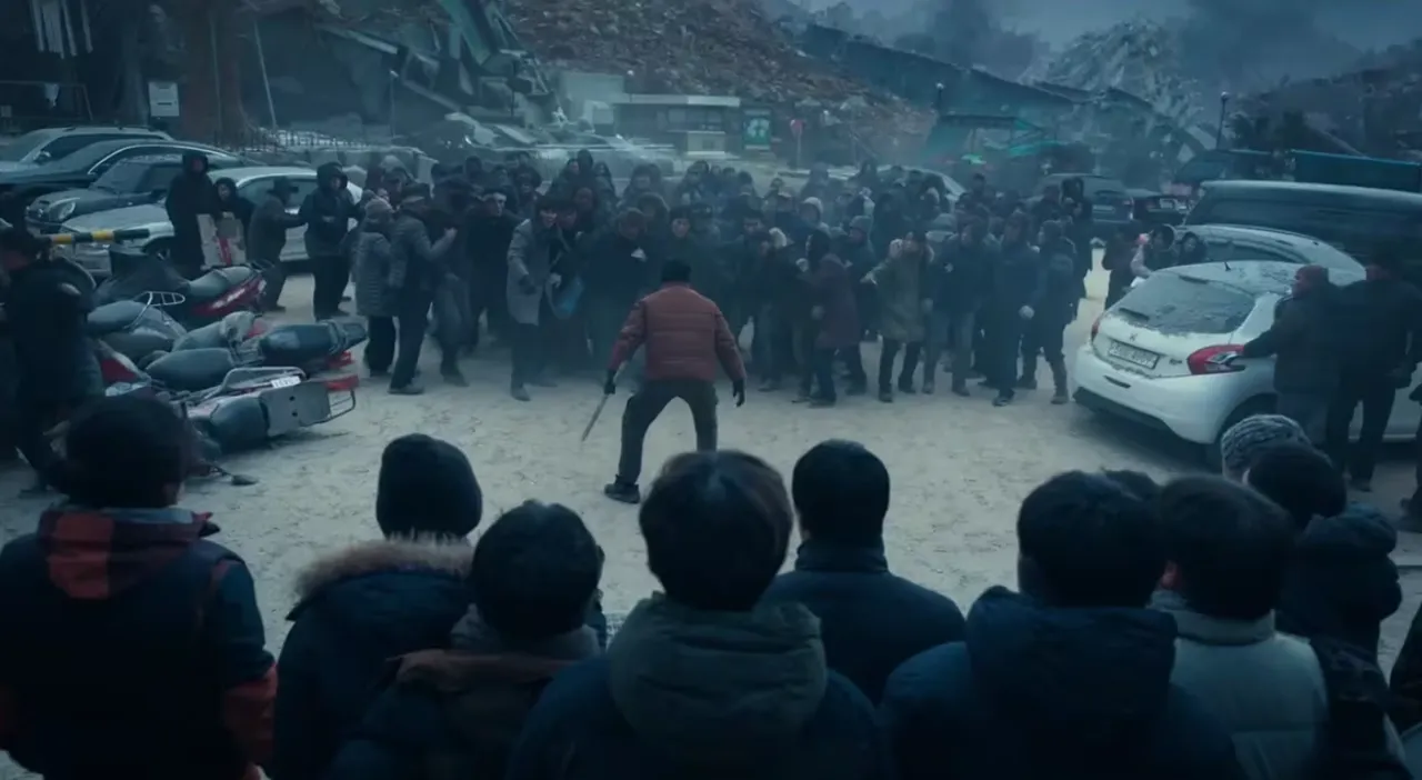 Captura de Sobrevivientes después del terremoto