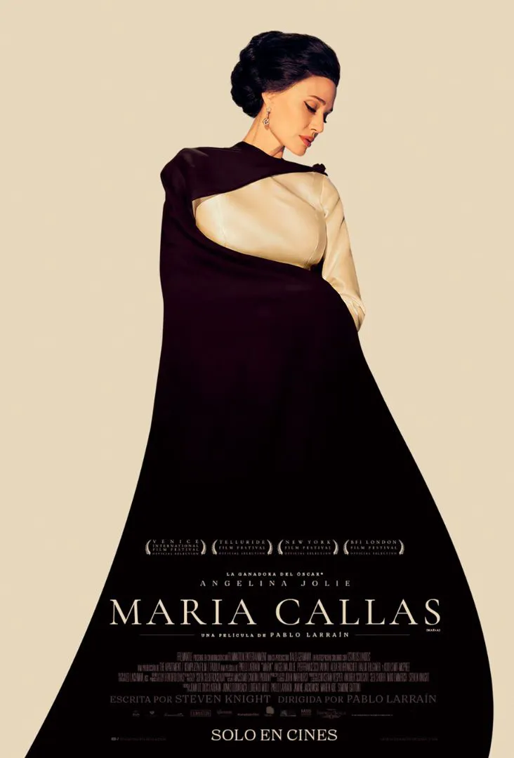 Maria Callas Póster Estreno