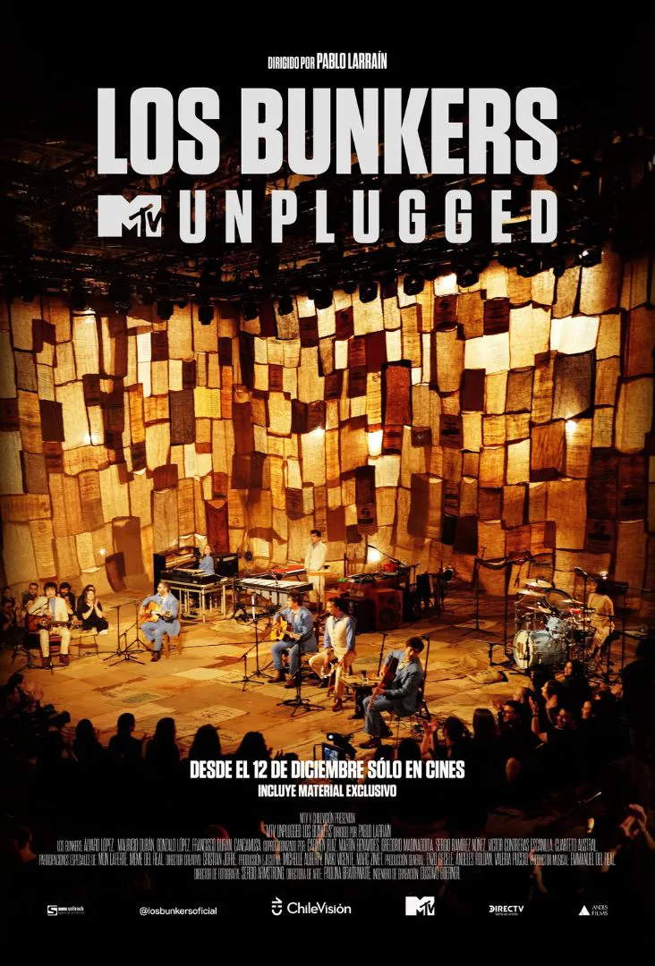 MTV Unplugged Los Bunkers Póster Estreno