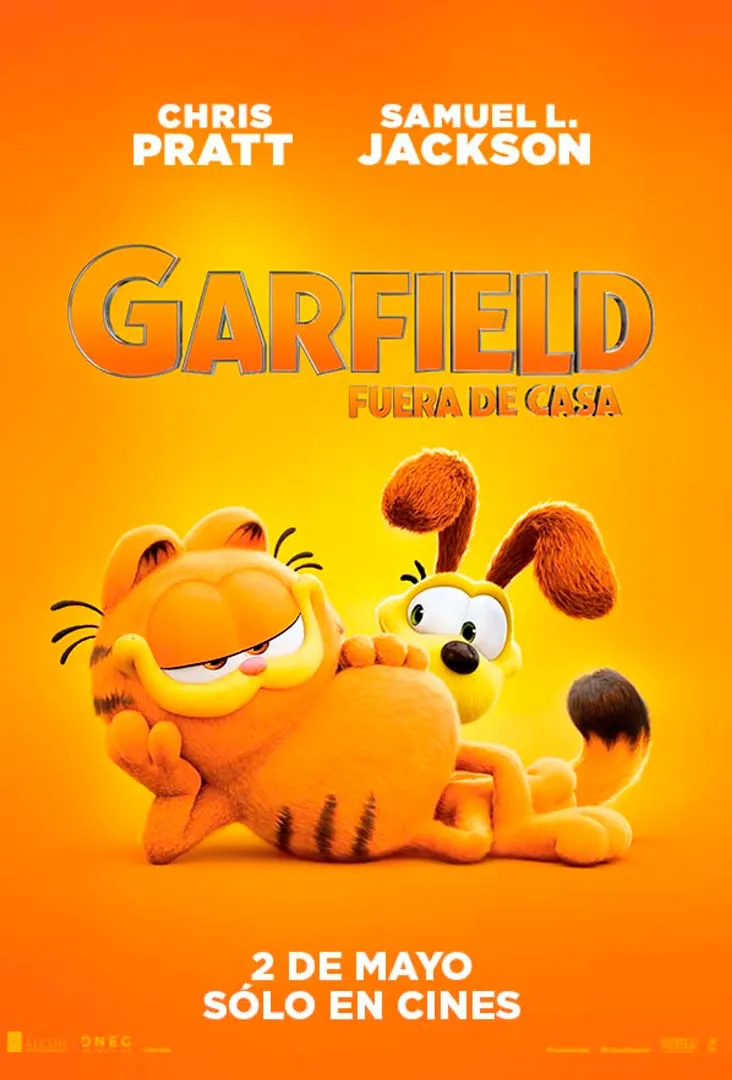 Garfield Póster Estreno Chile