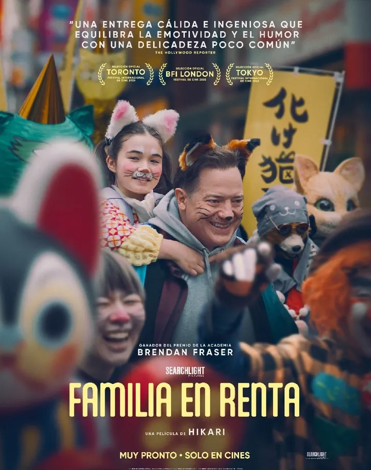 BRENDAN FRASER "FAMILIA EN RENTA"