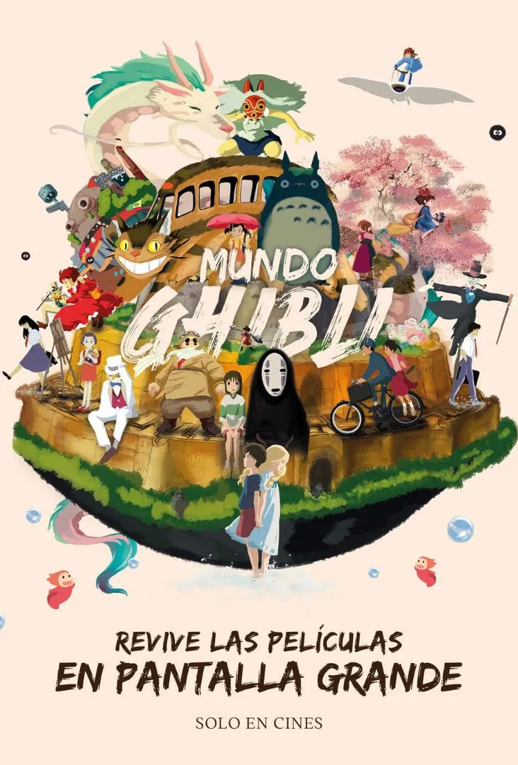 Mundo Ghibli poster