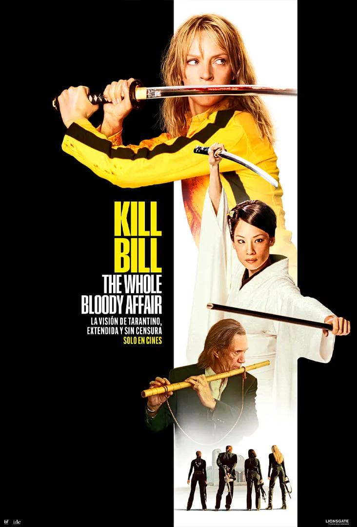 Kill Bill The Whole Bloody Affair Poster Estreno