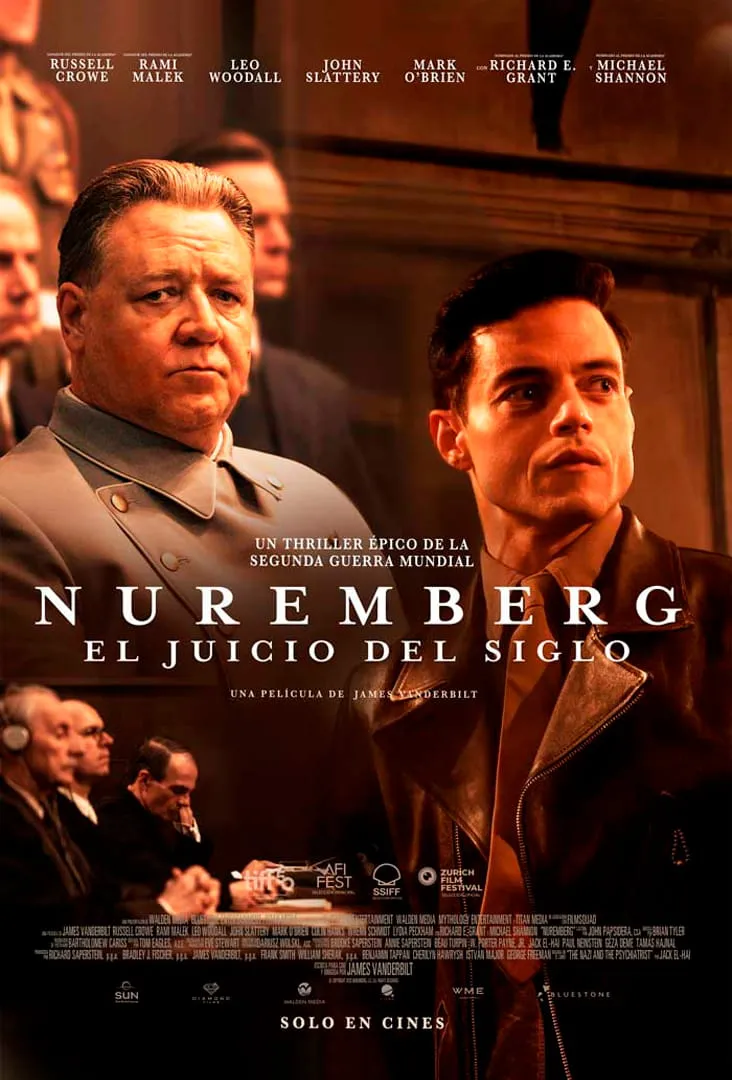 Nuremberg El Juicio del Siglo Poster Estreno