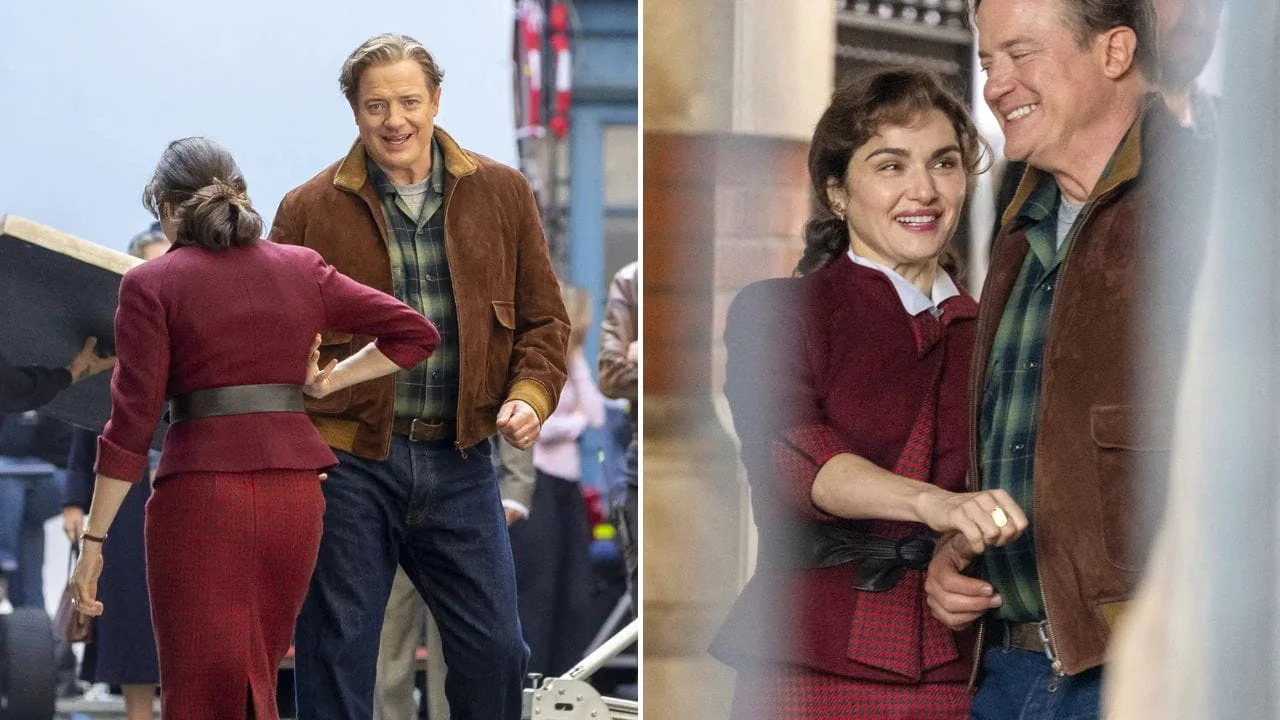 Captura de Rachel Weisz en el rodaje de The Mummy_ Book of the Dead (2)