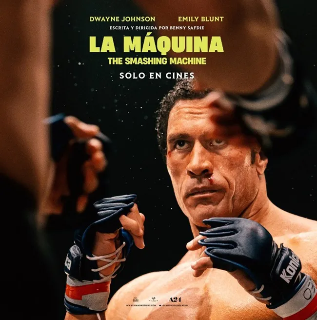 La Máquina The Smashing Machine anuncia fecha de estreno en Chile La Máquina The Smashing Machine anuncia fecha de estreno en Chile