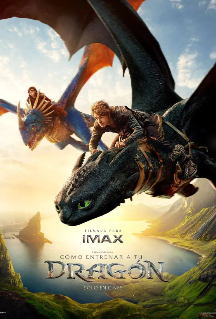 Como entrenar a tu dragón Póster Estreno