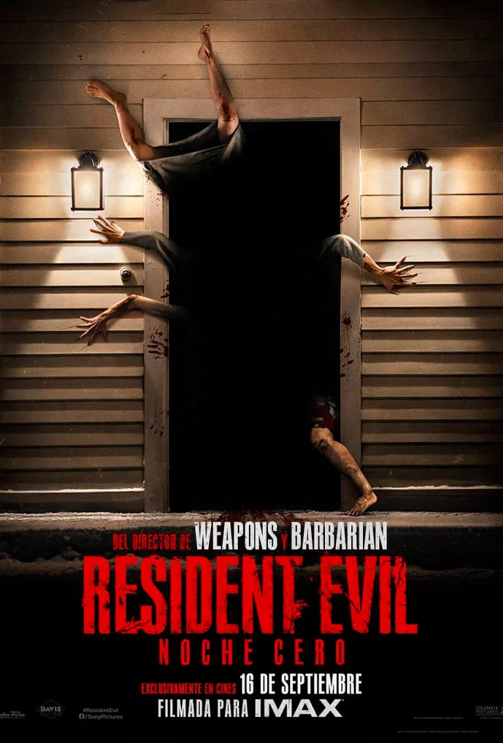 Resident Evil Noche Cero poster estreno Chile