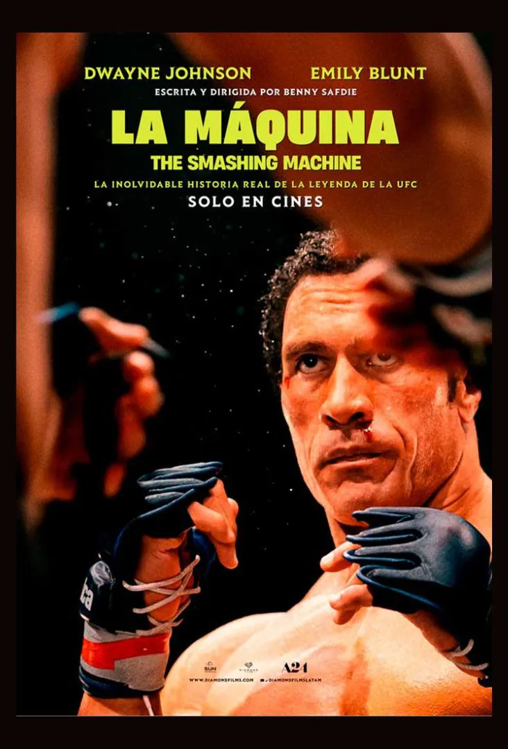 La Máquina_ The Smashing Machine Póster Estrenos