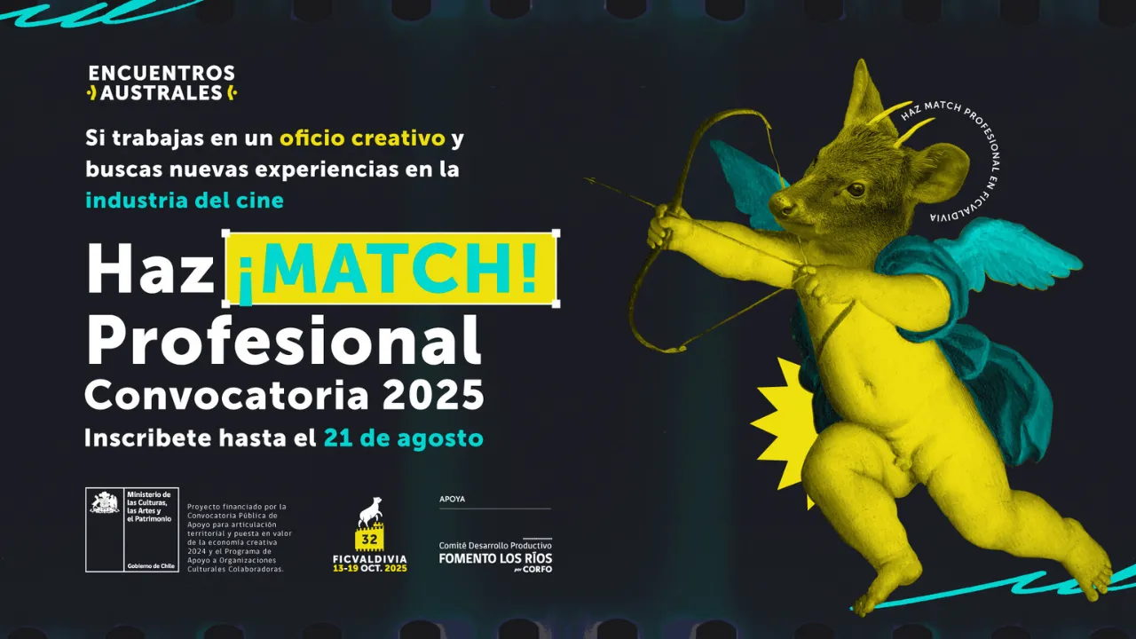 El Festival de Valdivia busca unir talento regional con la industria en la segunda edición de ¡MATCH! Profesional