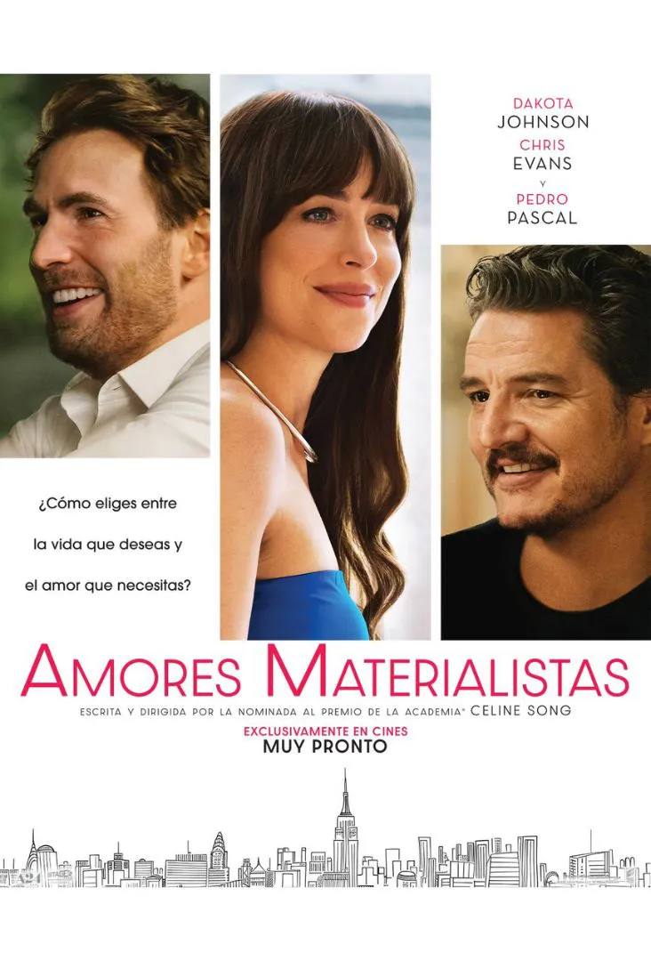 Amores materiales Póster Estreno