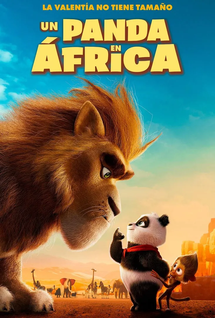 Un Panda en África Póster Estreno