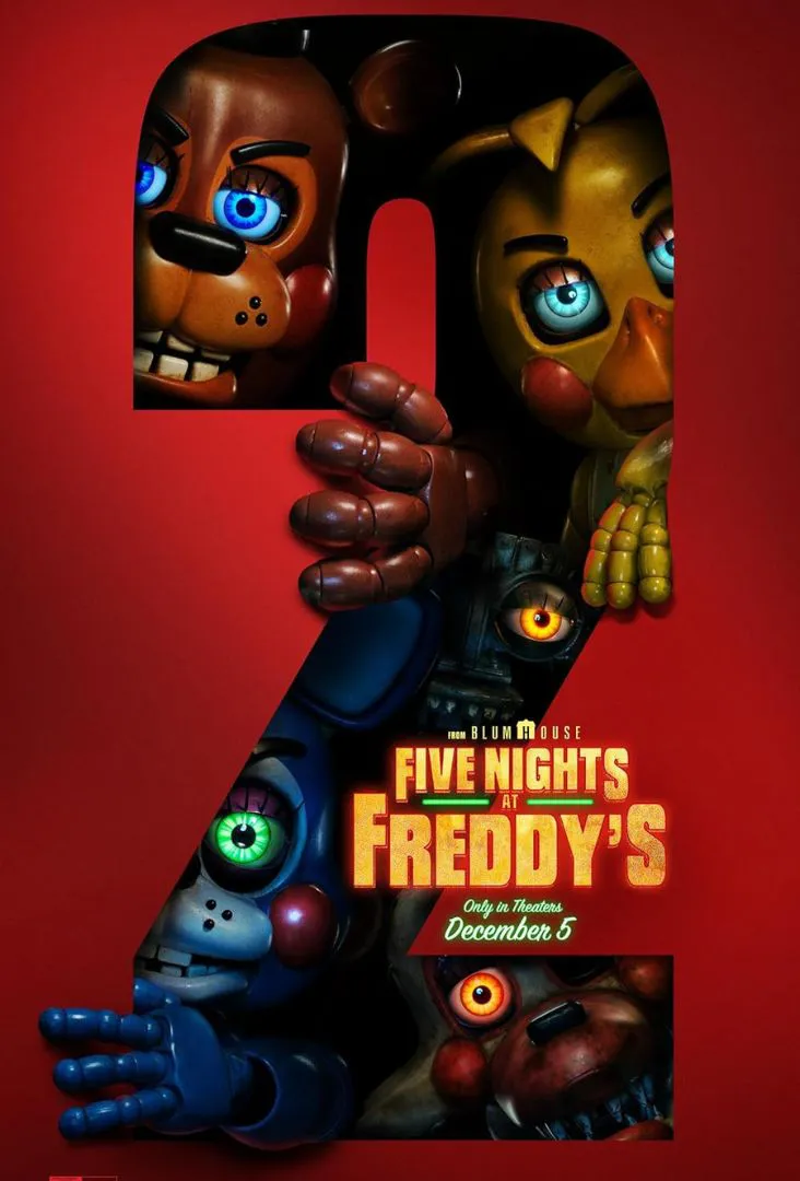 Five Nights At Freddy’s 2 Póster Estreno