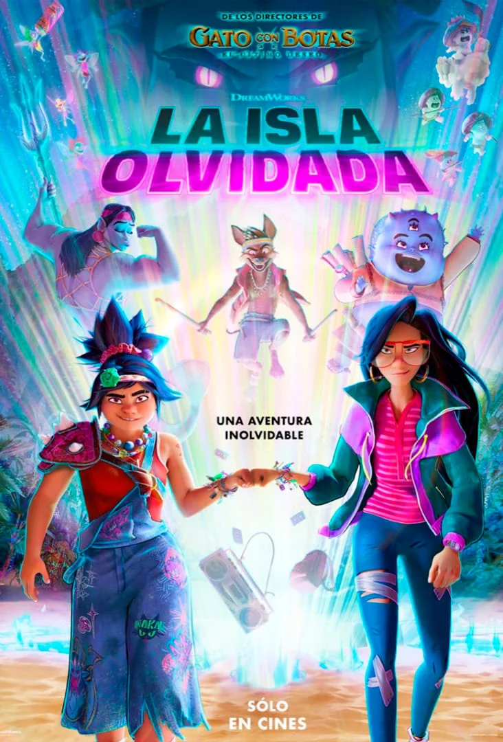 La Isla Olvidada Poster Estreno Chile