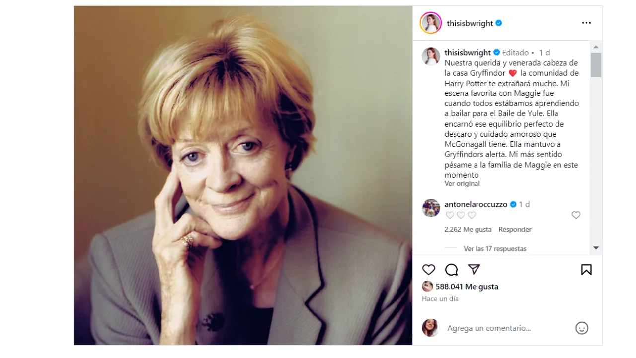 Tributo a Maggie Smith