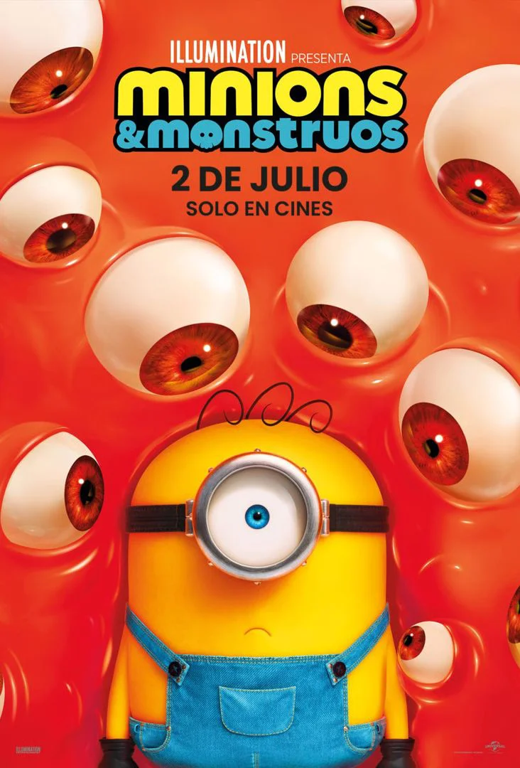 Minions & Monstruos Póster Estreno
