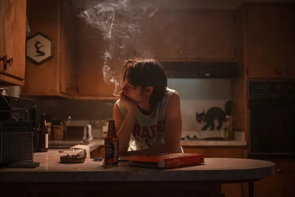 Kristen Stewart en Amor, mentiras y sangre