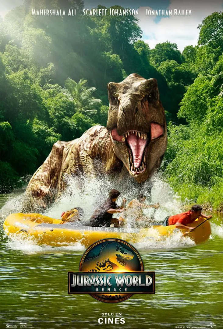 Jurassic World Renace Póster Estreno