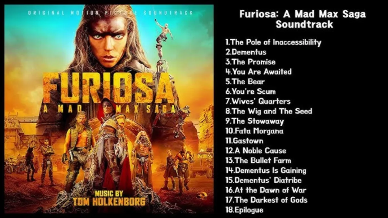 Soundtrack de Furiosa Soundtrack de Furiosa de la saga Mad Max